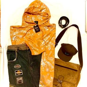 Men’s designer apparel and luggage